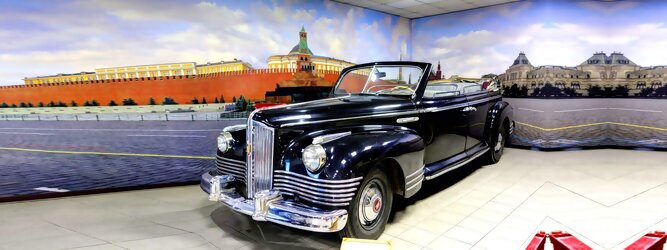 Trip Kreuzfahrten Reisetipps - Stalins SIS-Limousine und Breshnews demolierten Rolls-Royce, zeigt das Motormuseum in Lettlands Hauptstadt Riga. Das überdurchschnittlich gut sortierte Technikmuseum mit eindrucksvollen, edlen Exponaten begeistert nicht nur Auto-Fans, sondern bietet feine Unterhaltung für die ganze Familie. Im Rigaer Motormuseum können Sie die größte und vielfältigste Sammlung historischer Kraftfahrzeuge im Baltikum sehen. Die Ausstellung ist als spannende und interaktive Geschichte über einzigartige Fahrzeuge, bemerkenswerte Personen und wichtige Ereignisse in der Geschichte der Automobilwelt konzipiert. Es gibt viele interaktive Elemente im Riga Motor Museum, die Kinder definitiv lieben werden.